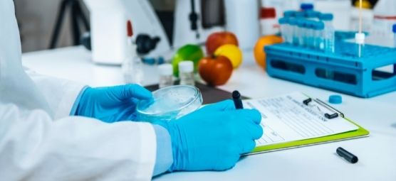 Quality control testing of hair color formula in a lab setting